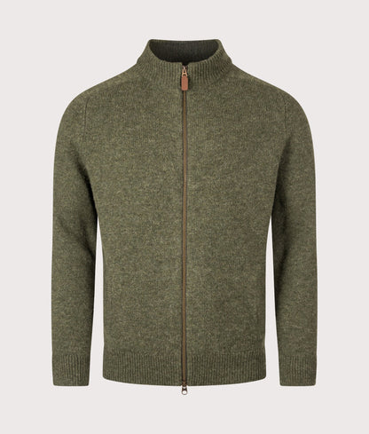 Regular Fit Talder Zip Through Jumper
