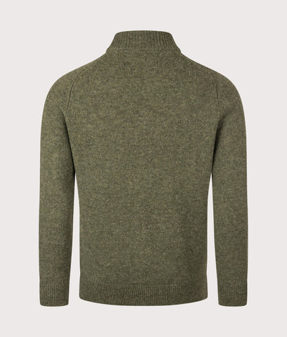 Regular Fit Talder Zip Through Jumper
