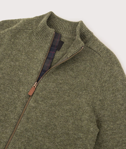 Regular Fit Talder Zip Through Jumper