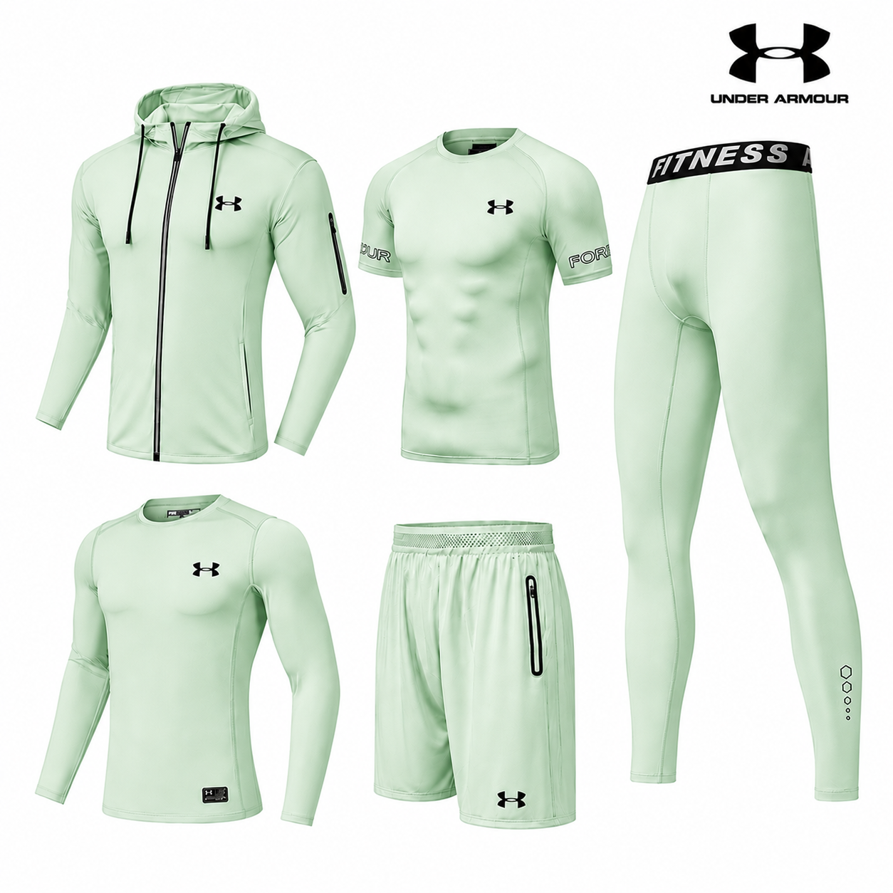 Premium five-piece sportswear set