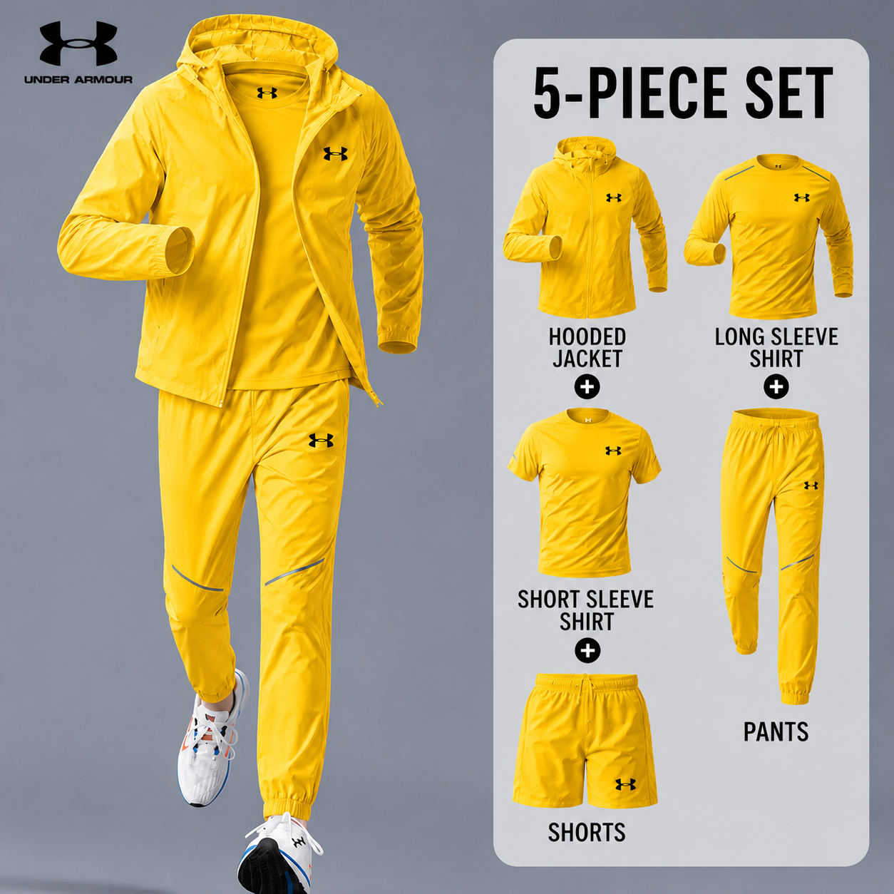 Premium five-piece casual suit