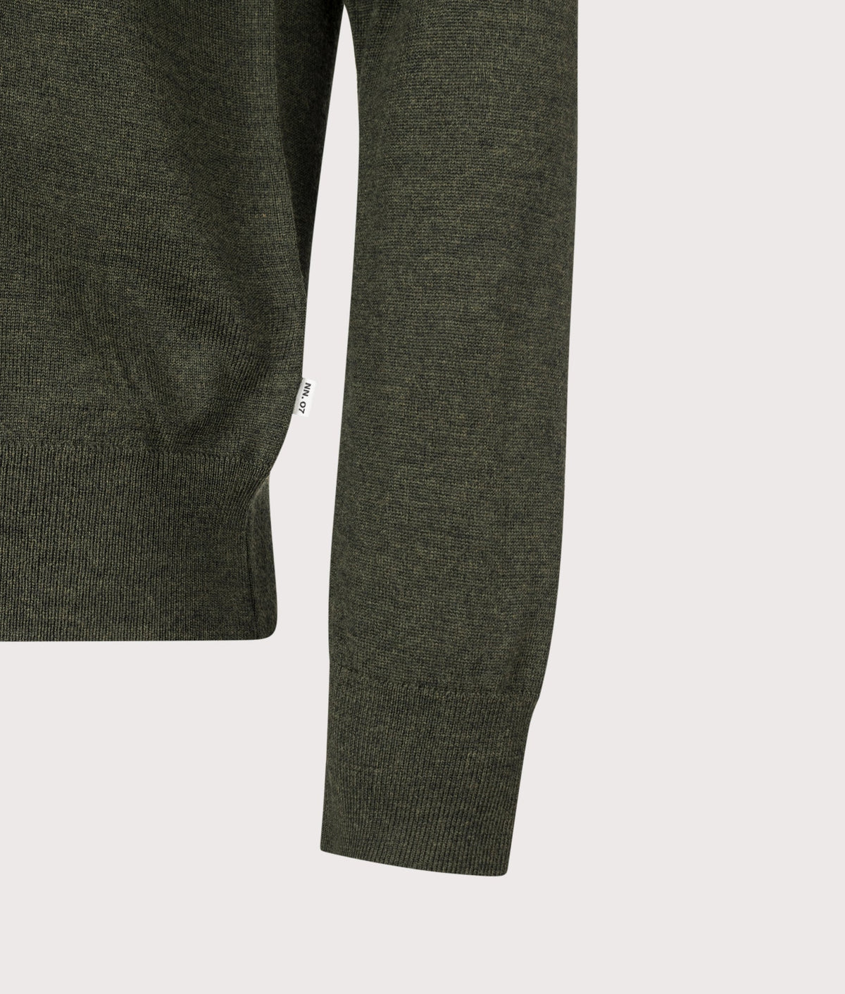 Emerson Long Sleeve Wool Knitted Polo Shirt