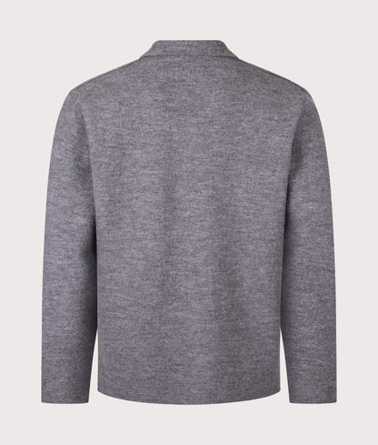 Jonas Boiled Wool Overshirt