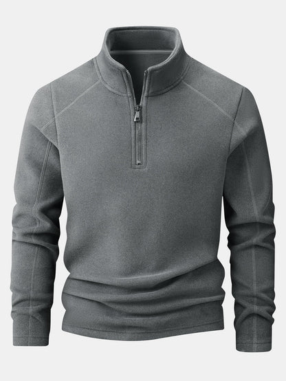 Quarter-Zip Fleece Sweatshirt