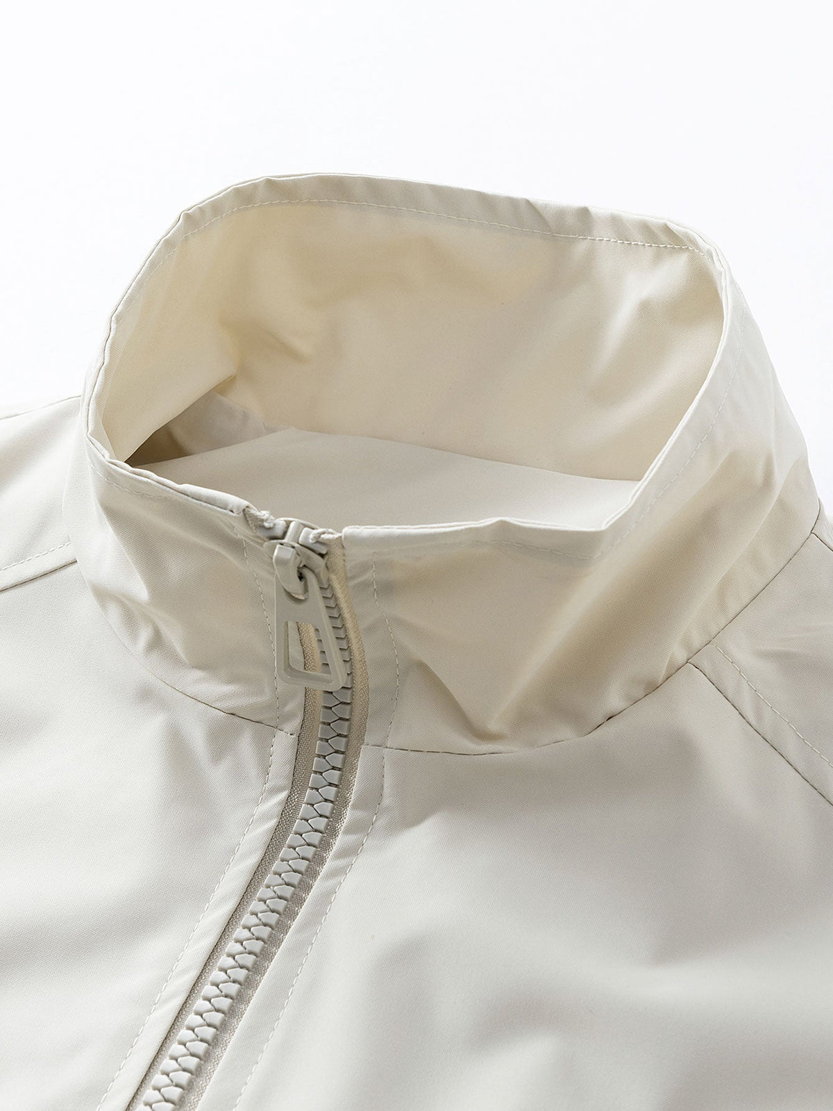 Icon Letter Embroidery Racing Jacket