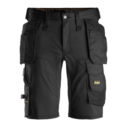 Snickers 6141 Holster Pocket Shorts, Black