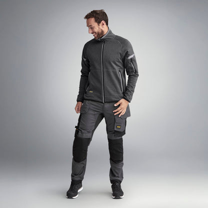Snickers 6241 Stretch Holster Trousers, Steel Grey Black