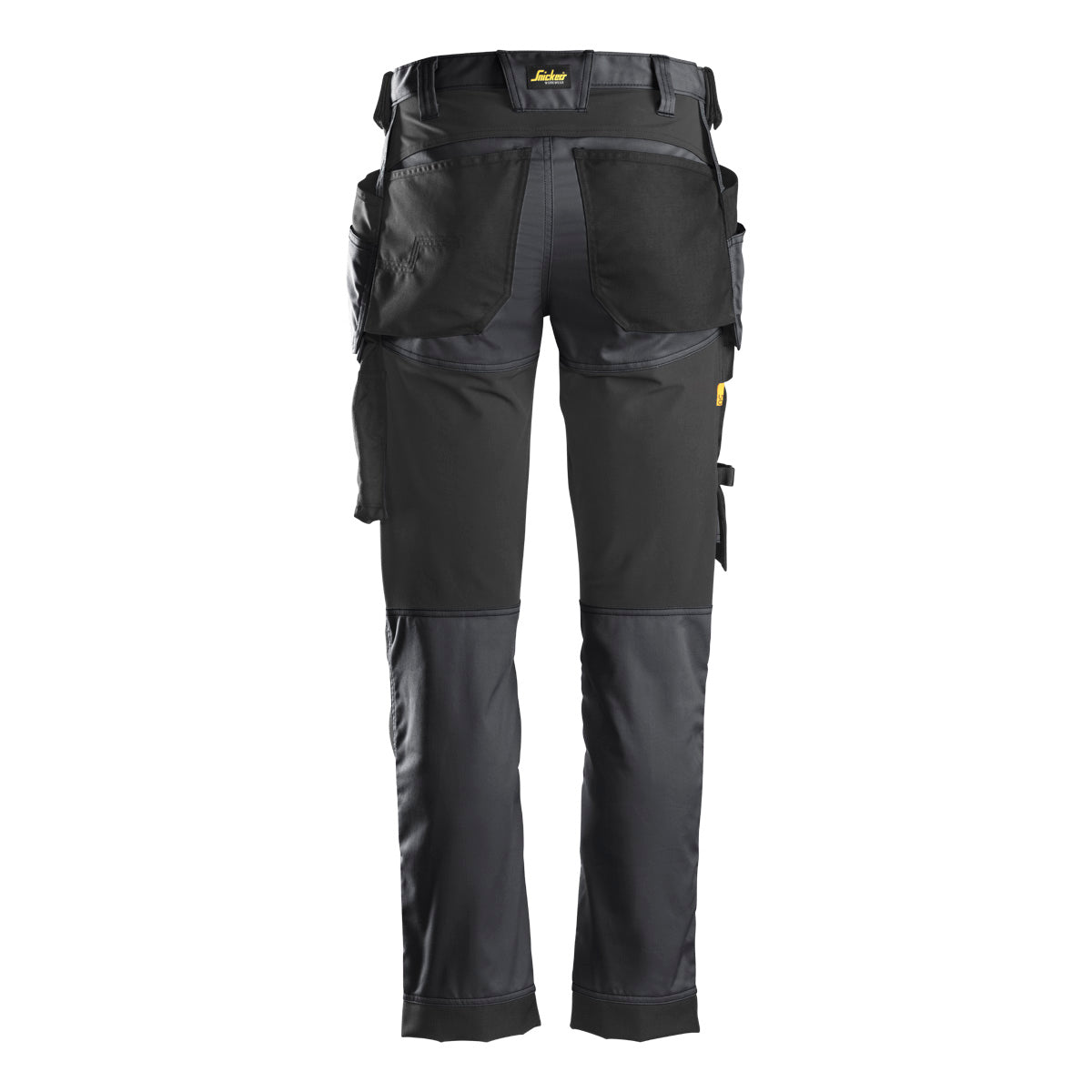 Snickers 6241 Stretch Holster Trousers, Steel Grey Black