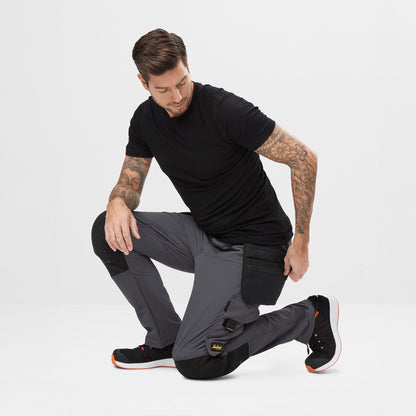 Snickers 6271 Full Stretch Trousers, Steel Grey Black