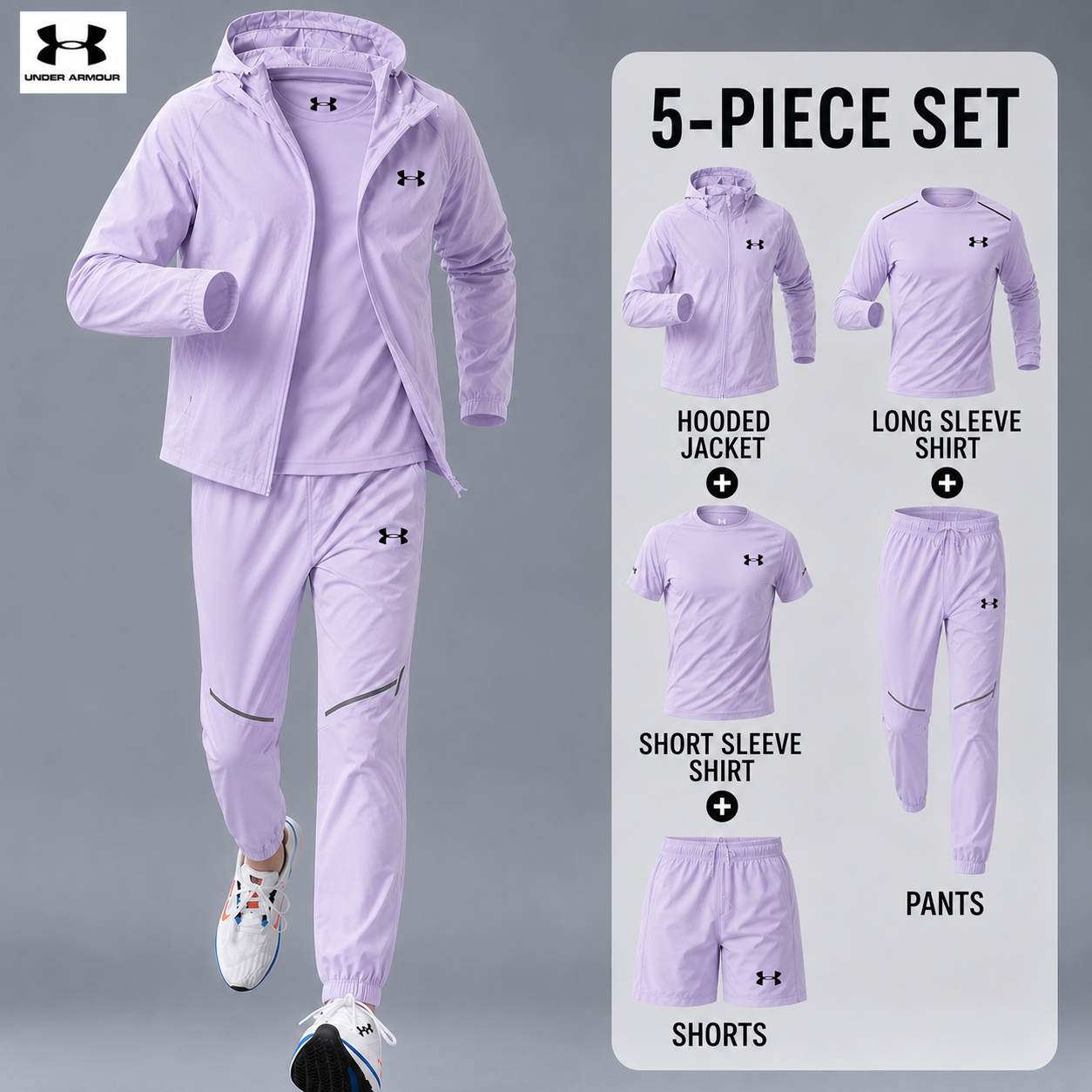 High-end five-piece casual suit