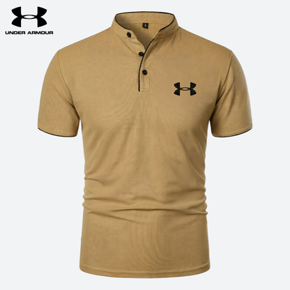 UA™ | Polo Homme Technique Col Mao Liseré