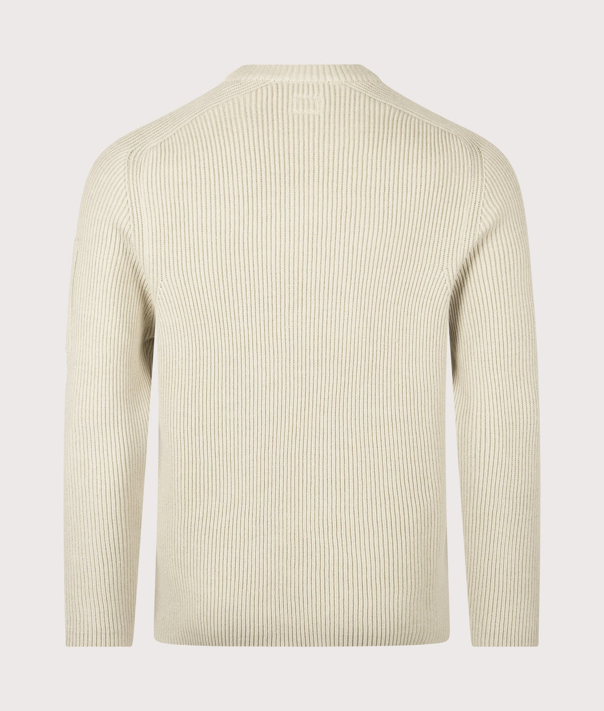 Full Rib Cotton Crewneck Lens Jumper