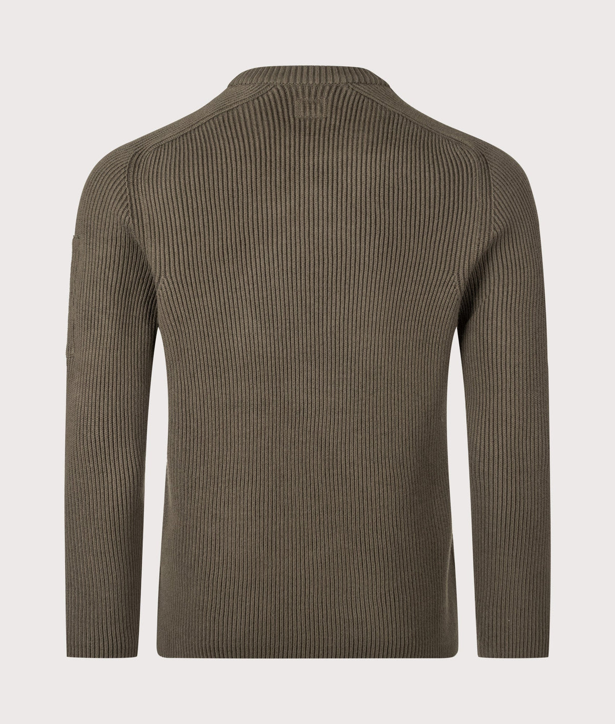 Full Rib Cotton Crewneck Lens Jumper