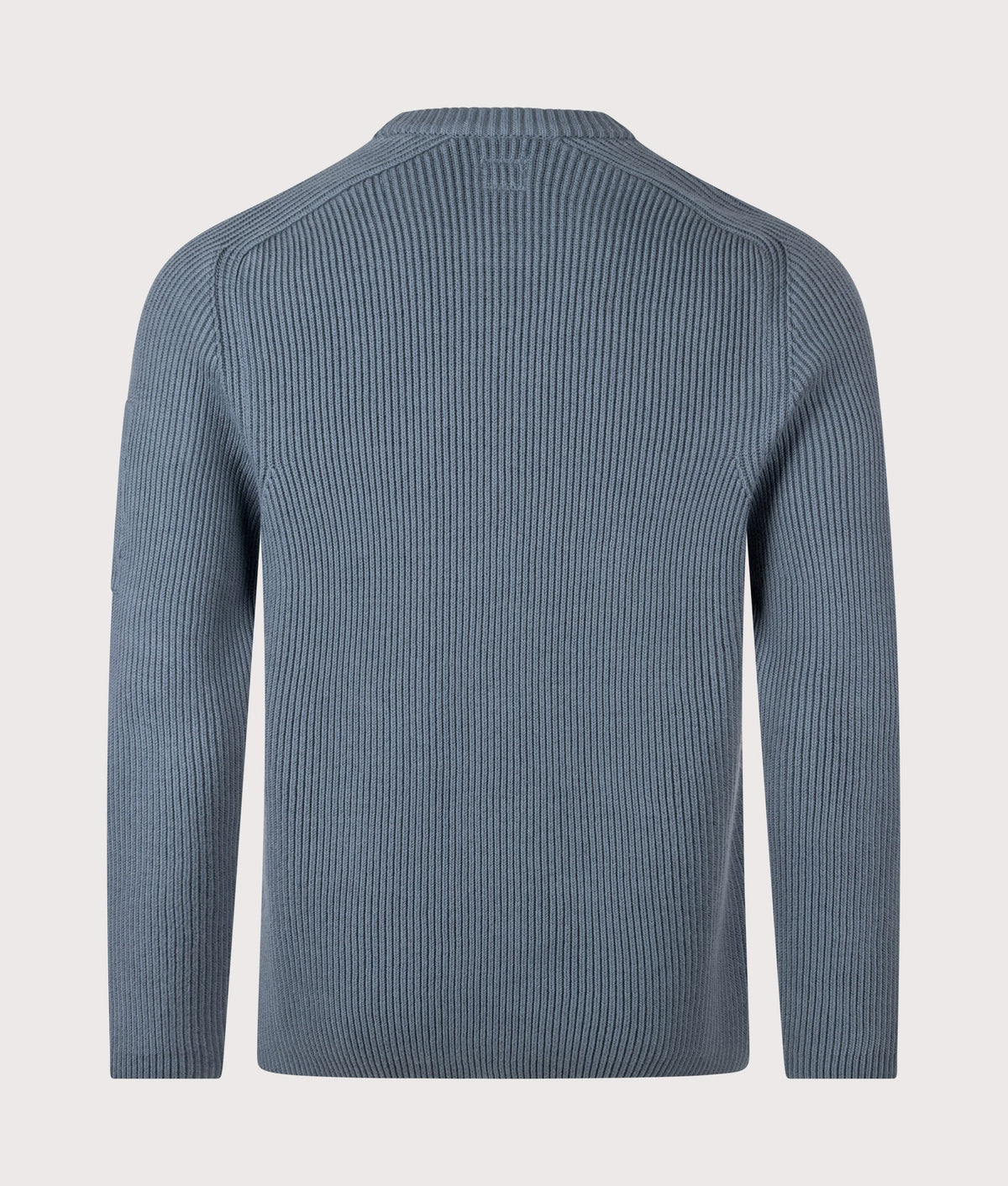 Full Rib Cotton Crewneck Lens Jumper