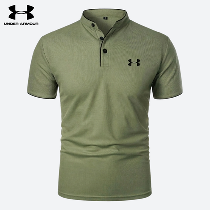 UA™ | Polo Homme Technique Col Mao Liseré