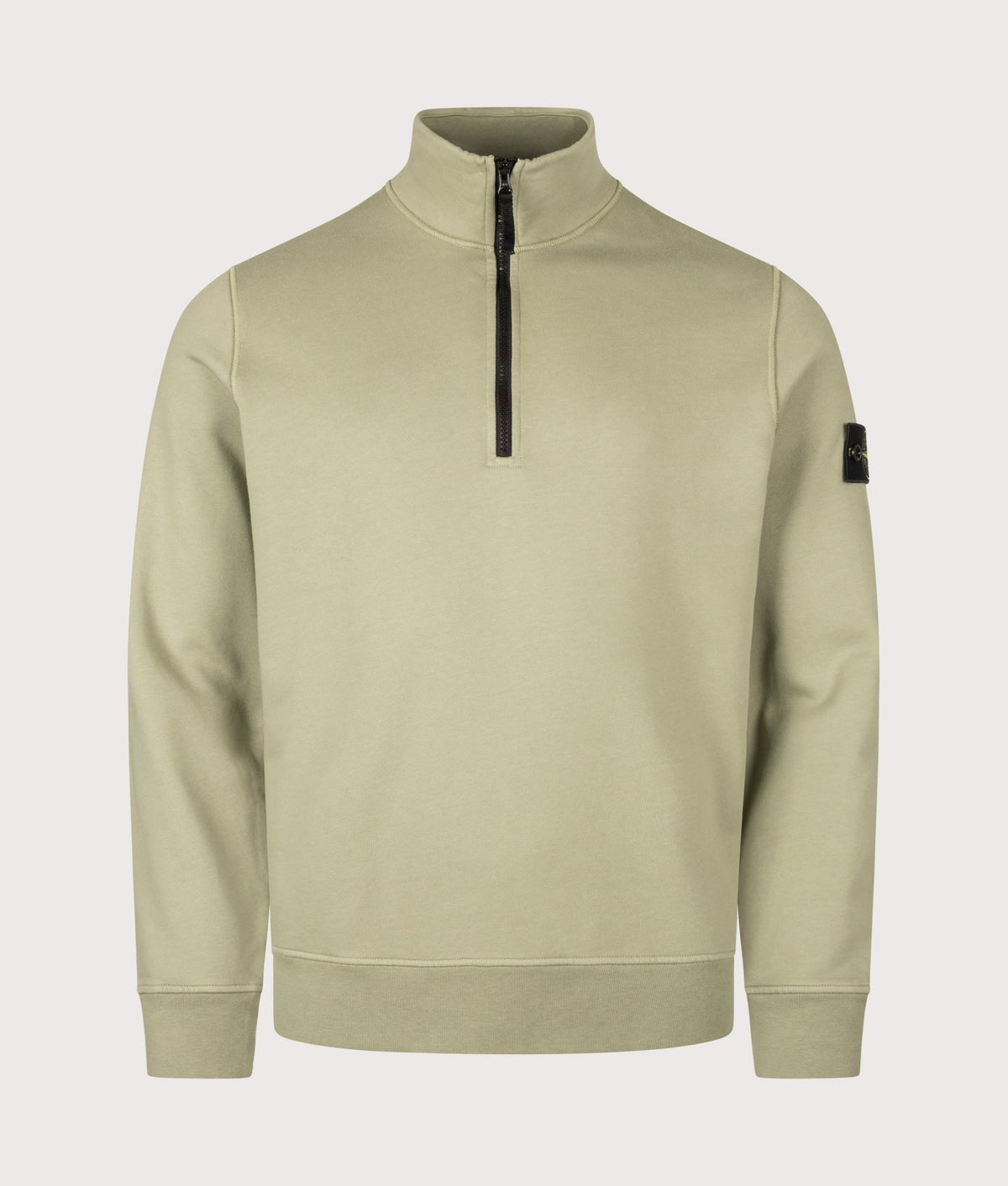 Organic Cotton Fleece Quarter Zip Sweatshirt