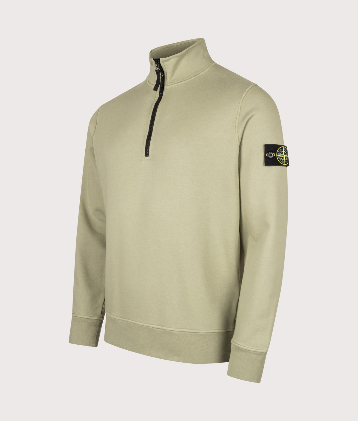 Organic Cotton Fleece Quarter Zip Sweatshirt