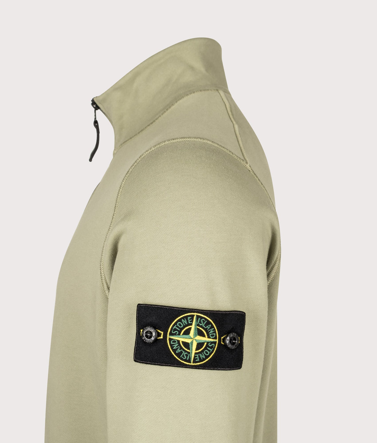 Organic Cotton Fleece Quarter Zip Sweatshirt