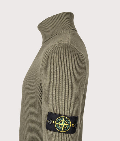 Full Rib RWS Wool Turtle Neck Jumper