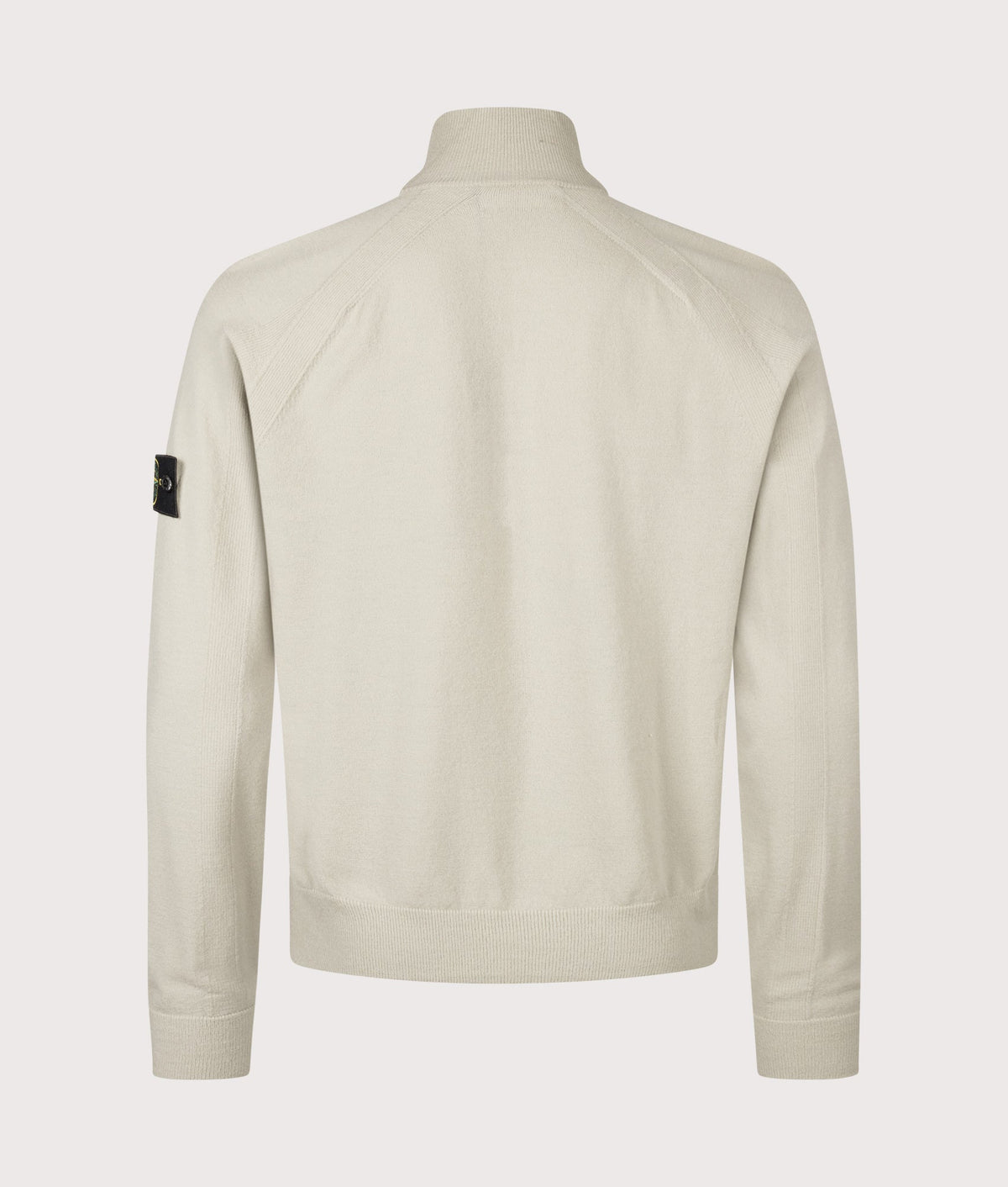 Stretch RWS Wool Quarter Zip Jumper