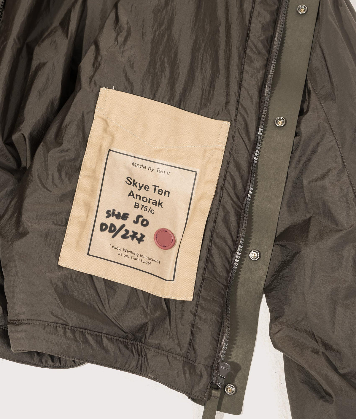 Lightly Padded Skye Ten Anorak Jacket