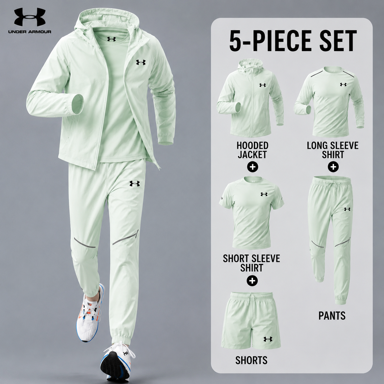 Premium five-piece casual suit