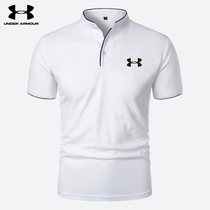 UA™ | Polo Homme Technique Col Mao Liseré
