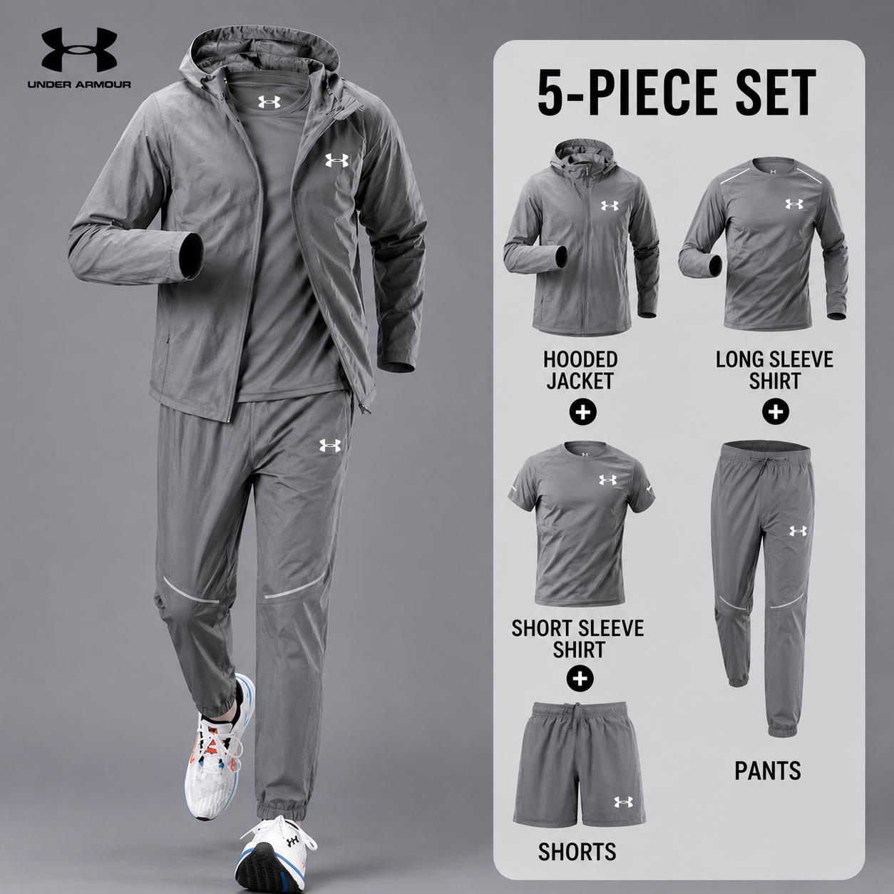 Premium five-piece casual suit