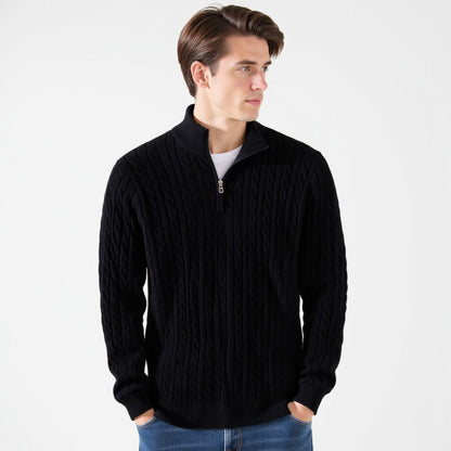 TAEBAEK Zipped Cable Sweater - 5-Pack