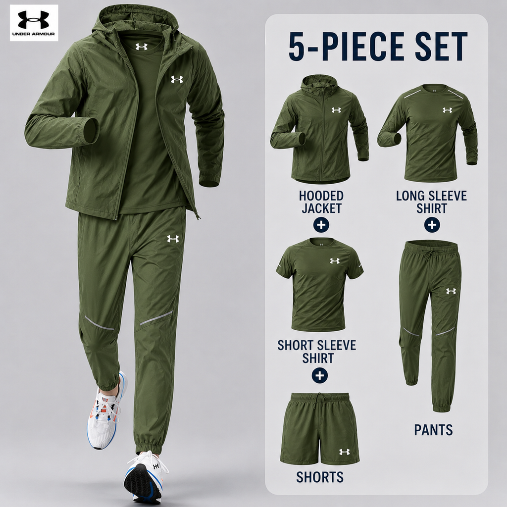 High-end five-piece casual suit