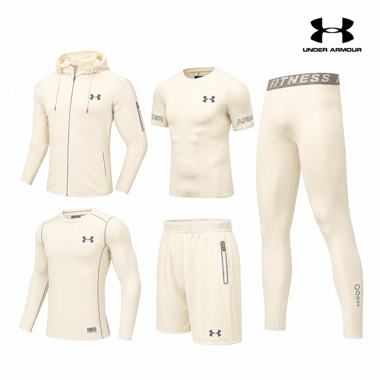 Premium five-piece sportswear set