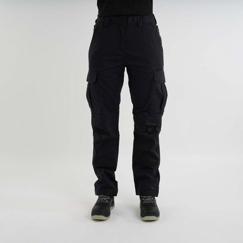 Womens Ripstop Stretch Cargo Work Trousers