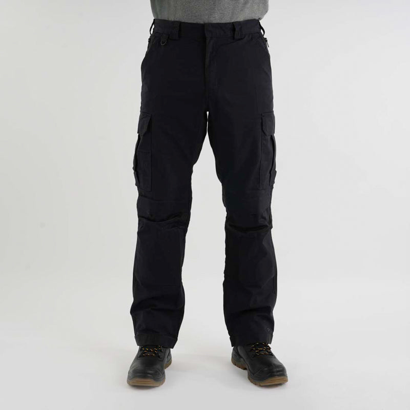 Mens Ripstop Stretch Cargo Work Trousers