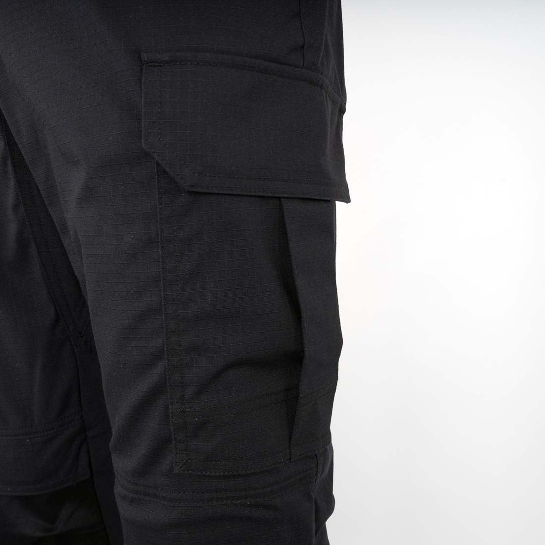 Mens Ripstop Stretch Cargo Work Trousers