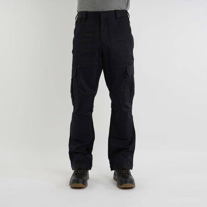 Mens Twill Stretch Cargo Work Trousers