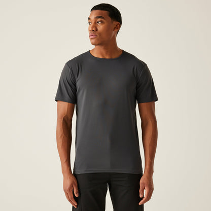 Regatta Pro Wicking T-Shirt, Seal Grey