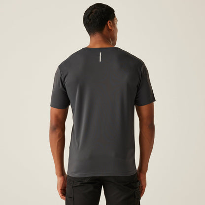 Regatta Pro Wicking T-Shirt, Seal Grey