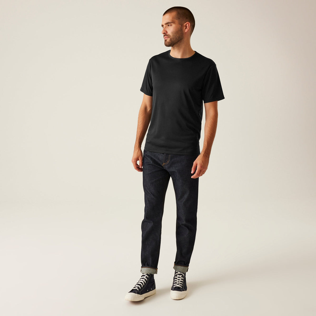 Regatta Pro Wicking T-Shirt, Black