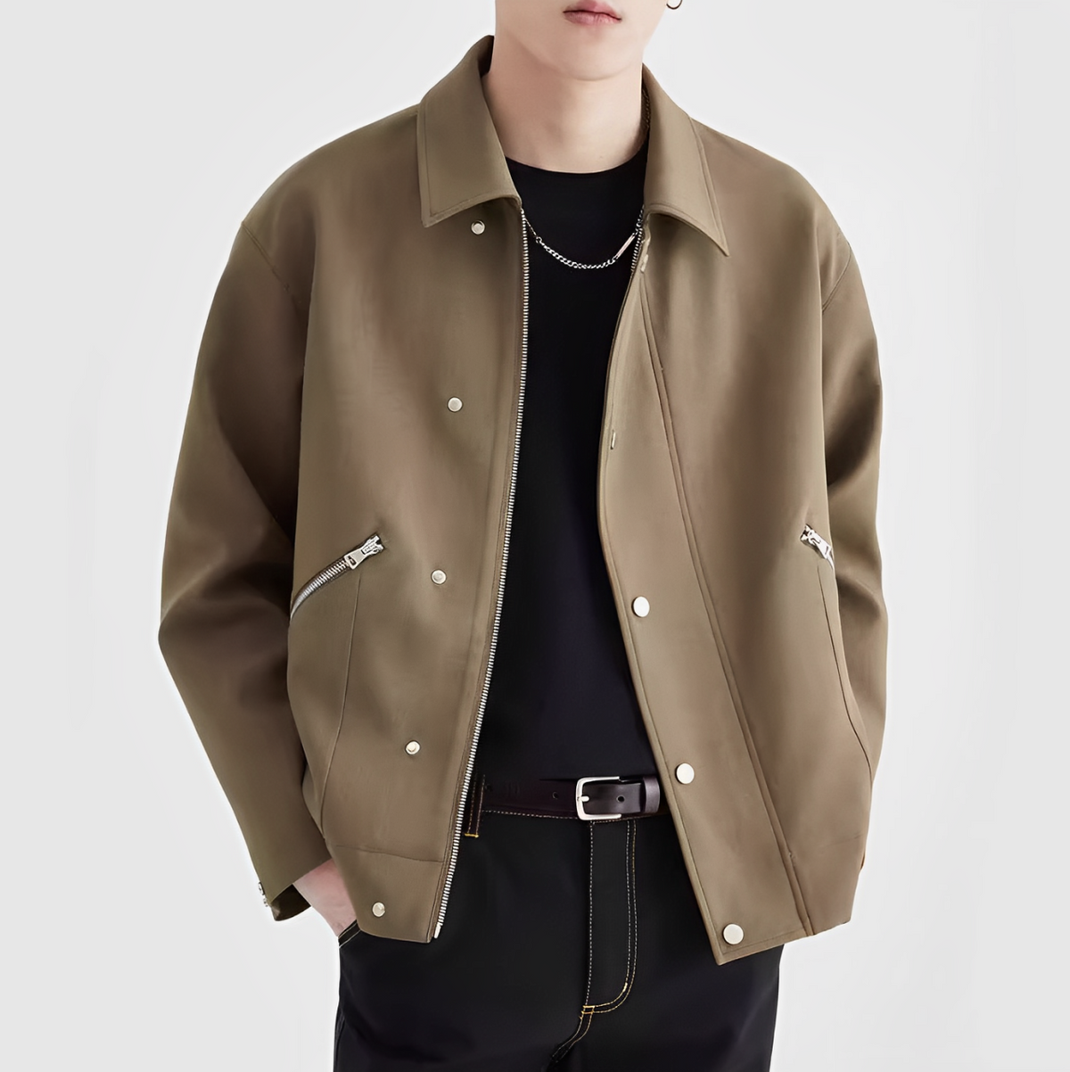 Modern Collar Jacket