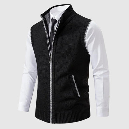 Carter - Zip-Up Sweater Vest