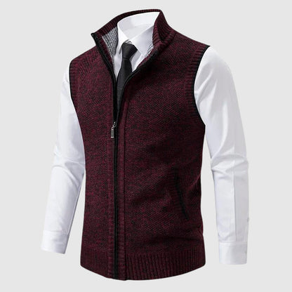 Carter - Zip-Up Sweater Vest