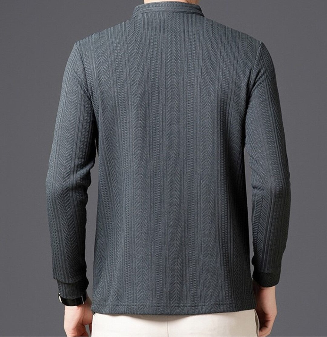 Ribbed Knit Shirt