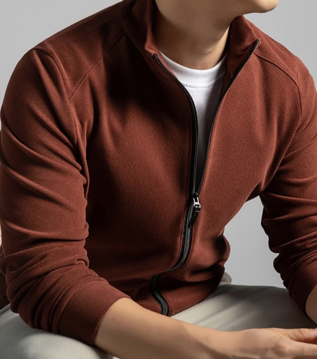 Modern Zip Sweater
