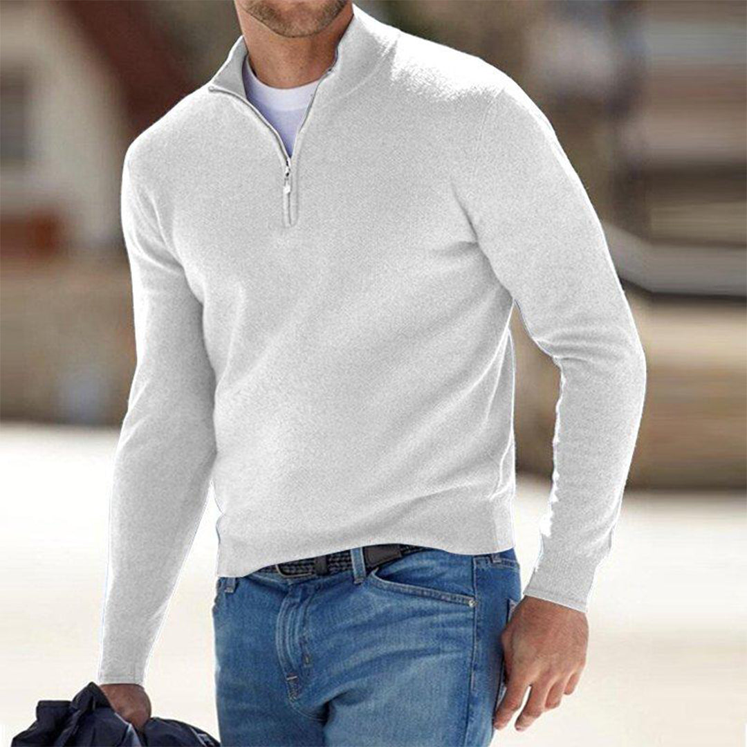 Maverick - Wool Half-Zip Sweater