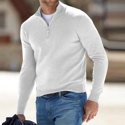Maverick - Wool Half-Zip Sweater