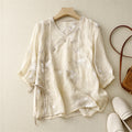 CALMA LINEN BLOUSE
