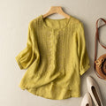 MEADOW LINEN BLOUSE