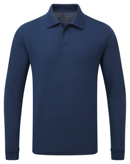 Alexandra Unisex Long Sleeve Polo Shirt