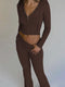 Coffee Pant Set