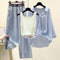 suspen shirt jean
